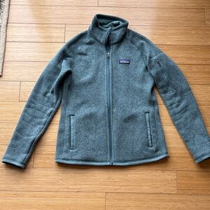 Patagonia Women's Teal Fleece Zip